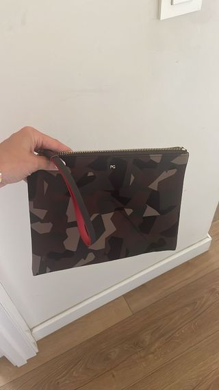 Cartera Purificación García - marrón, rojo