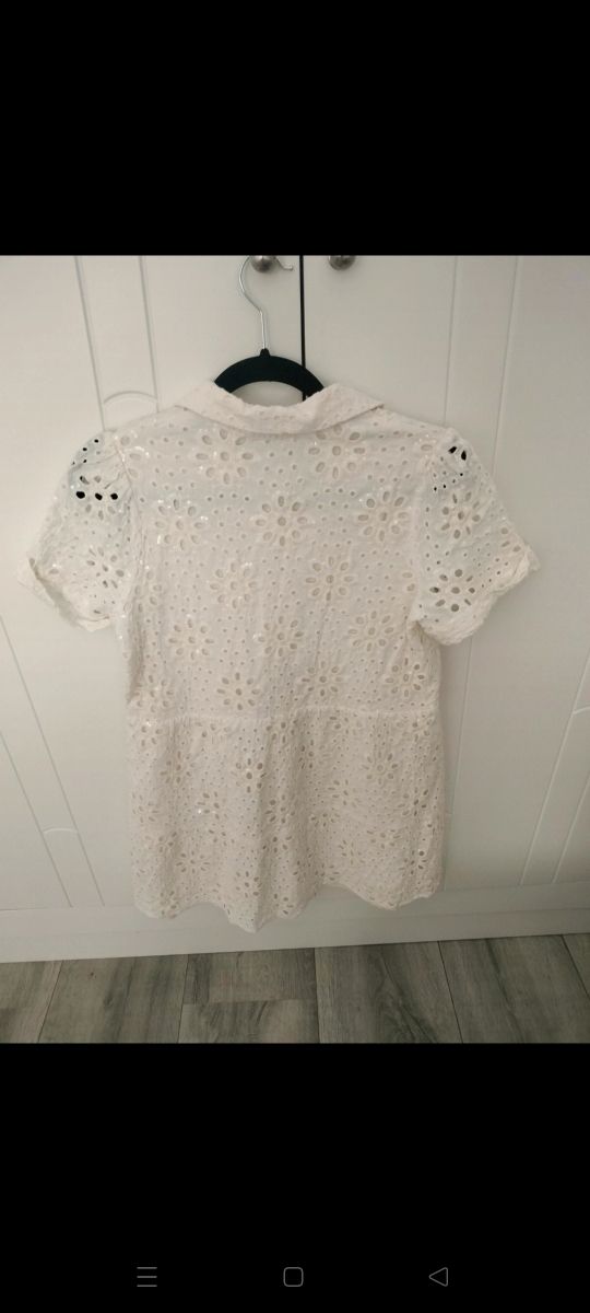 Vestido Desigual blanco roto