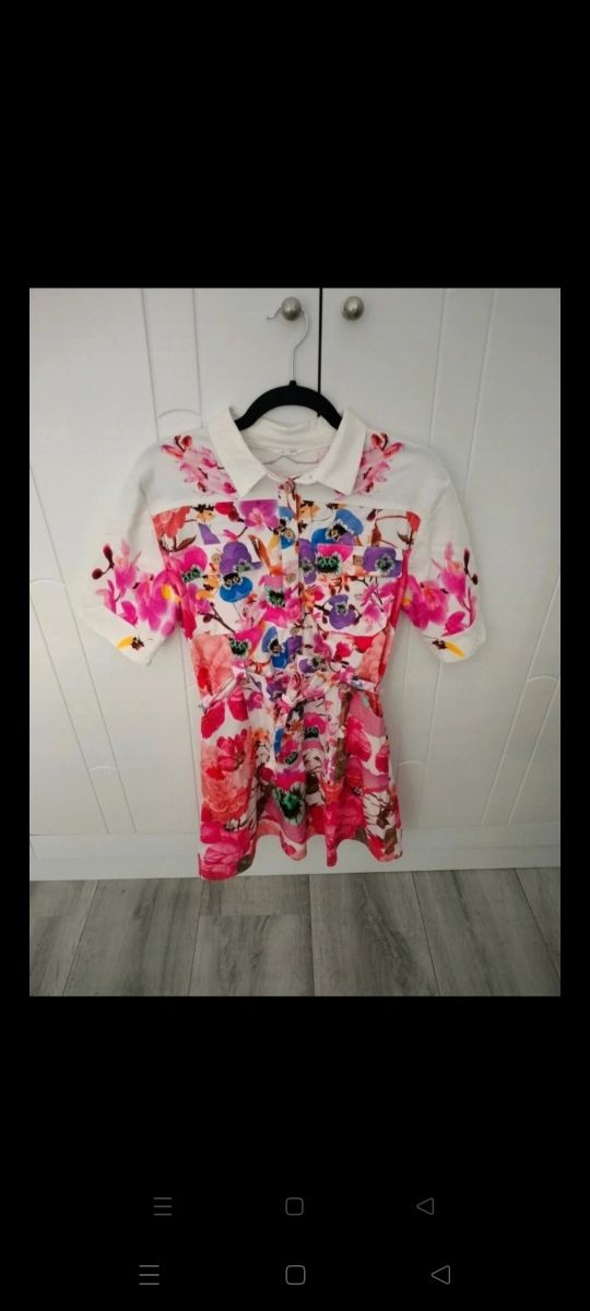 Vestido Desigual floral multicolor