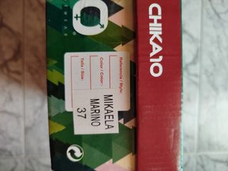 Zapatos tacón azul marino 38