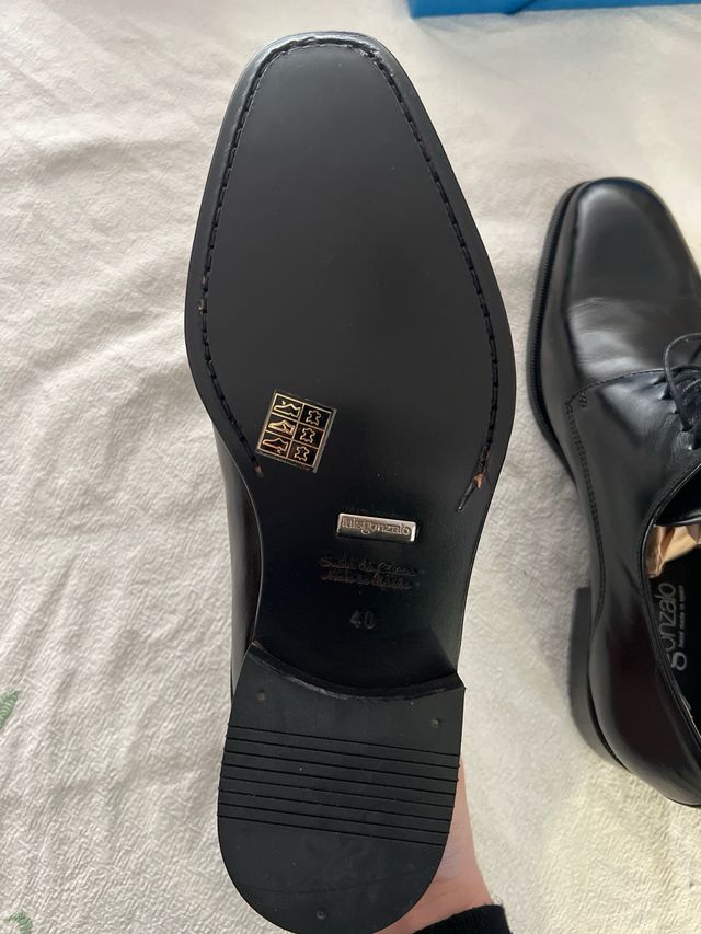 Zapatos Luis Gonzalo talla 40 negros