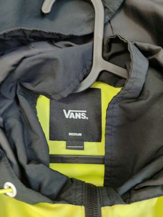 Chaqueta Vans M amarilla-negra