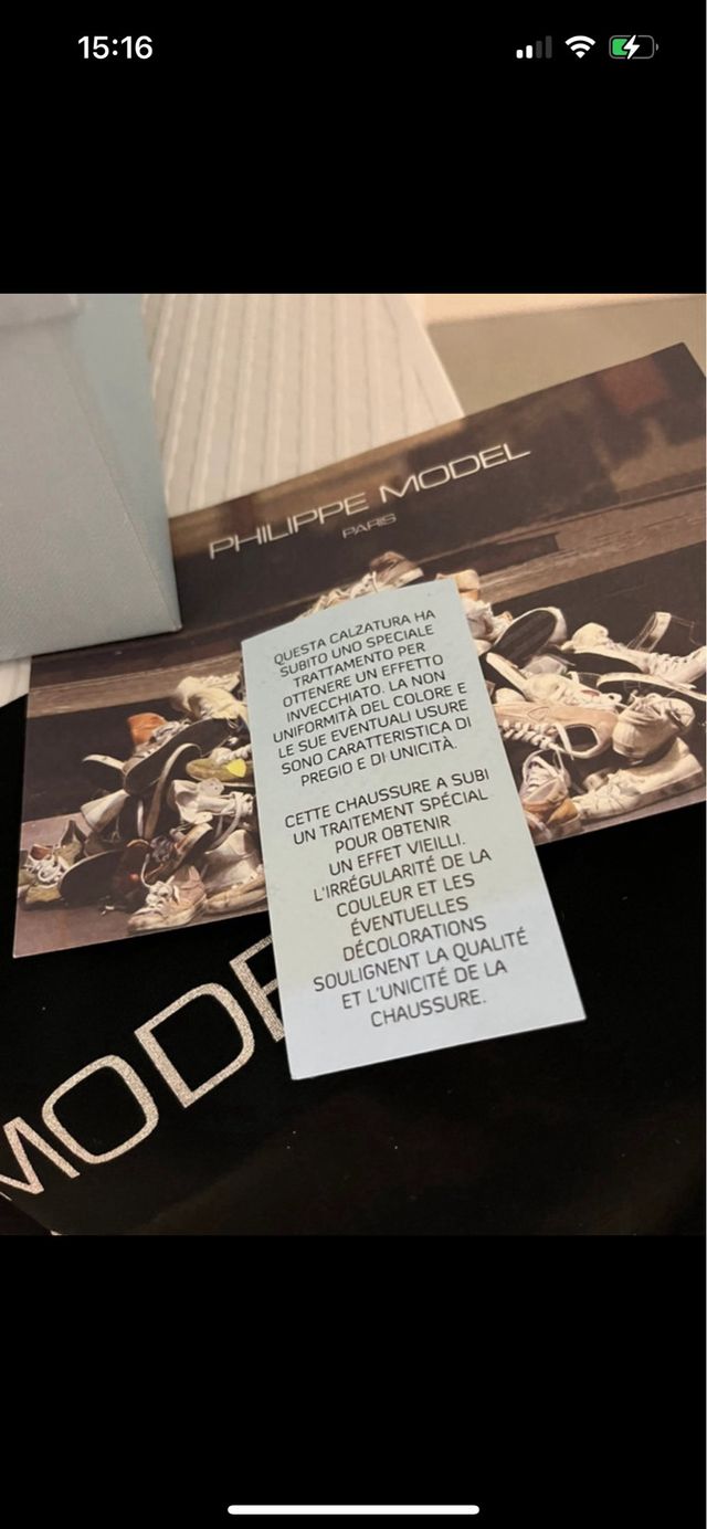 Philippe Model Sneakers Uomo Beige/Verde 42