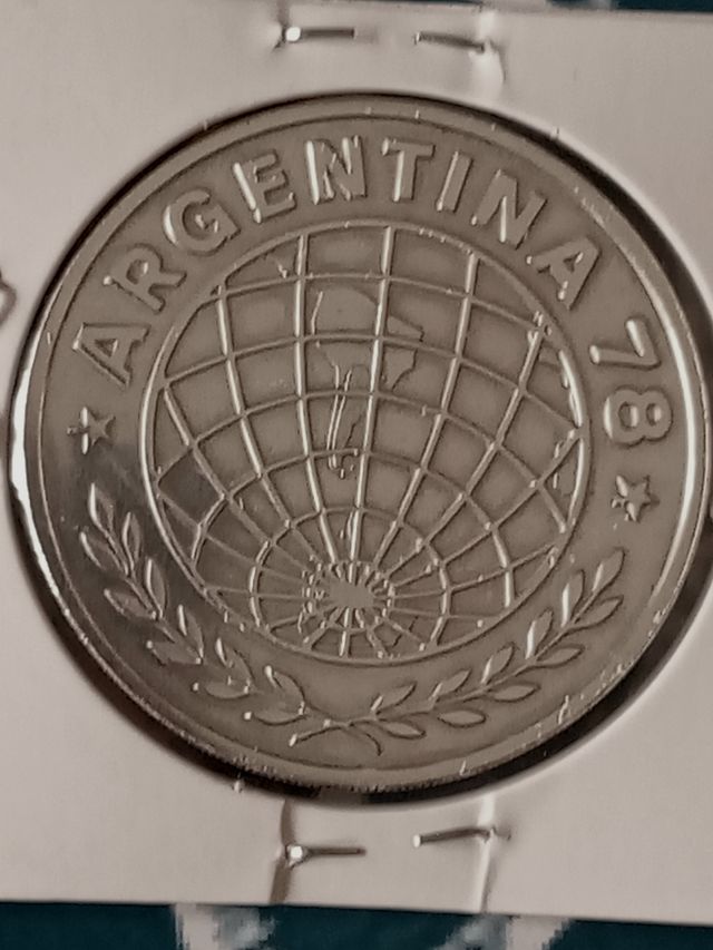 Moneta Argentina 1978 argento 