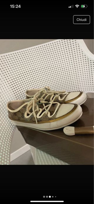 Sneakers Gucci Beige/Bianco