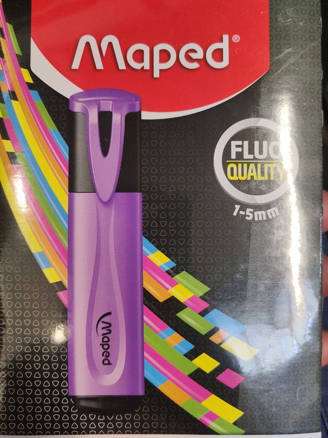 Evidenziatore Maped Viola 1-5mm