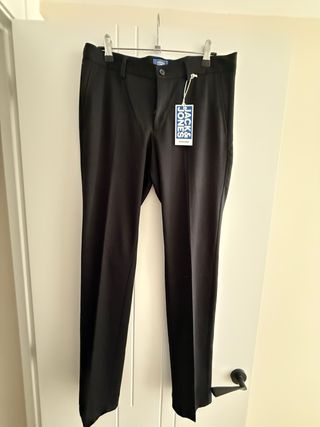  Traje negro Jack & Jones Jr talla 170