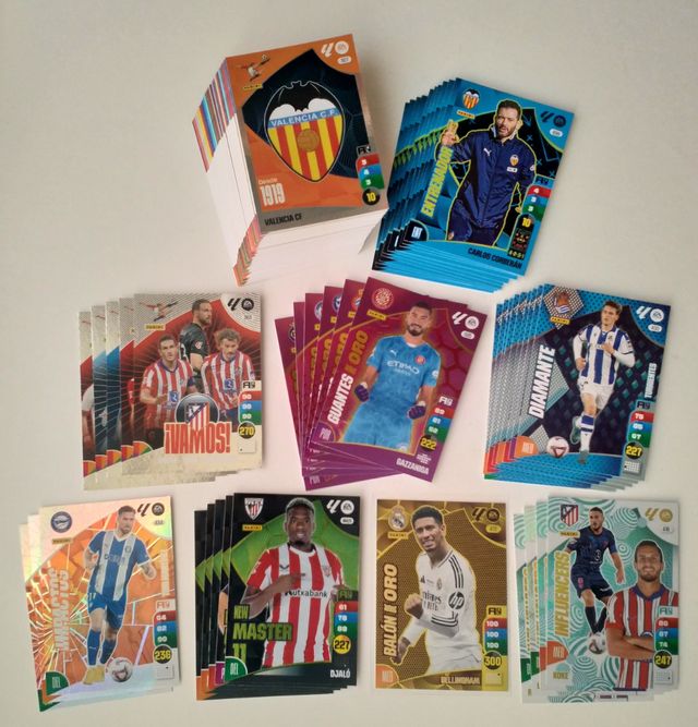 Lote 100 Cartas distintas Adrenalyn 2025