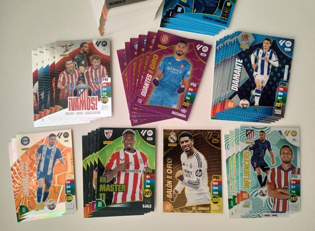 Lote 100 Cartas distintas Adrenalyn 2025