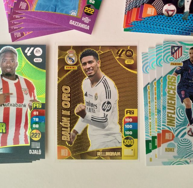 Lote 100 Cartas distintas Adrenalyn 2025