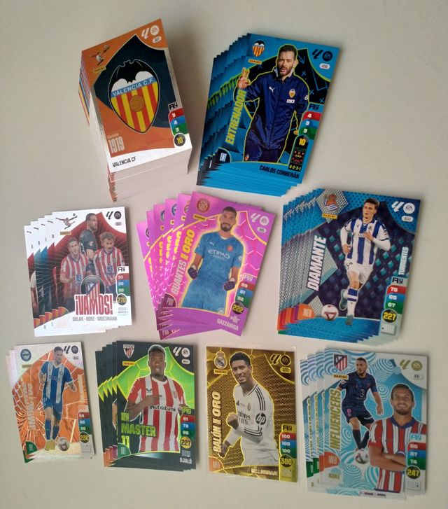 Lote 100 Cartas distintas Adrenalyn 2025