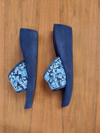 Ciabatte De Fonseca blu tg 39