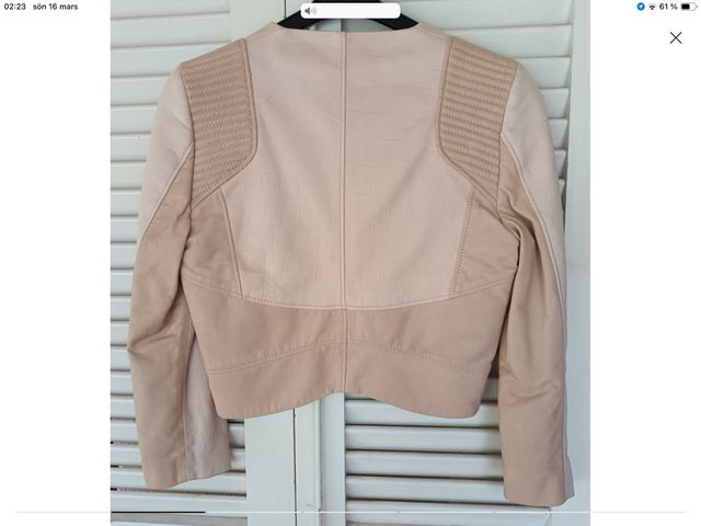 Chaqueta Faith Connexion beige/rosa
