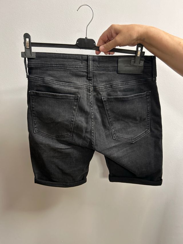 Bermudas Jack&Jones negras - Hombre