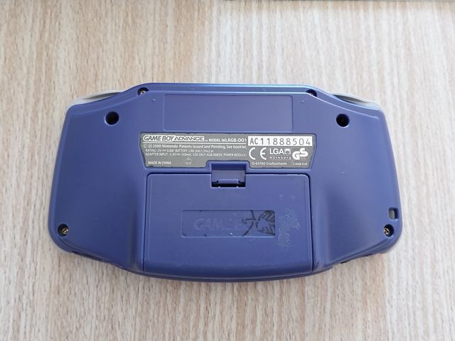 CONSOLA NINTENDO GAME BOY ADVANCE AZUL