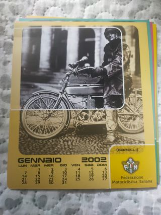 Calendario Motociclismo 2002