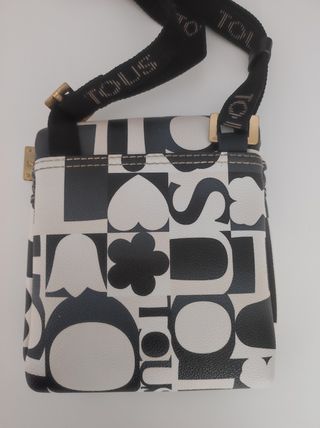 Bolso Tous blanco y negro