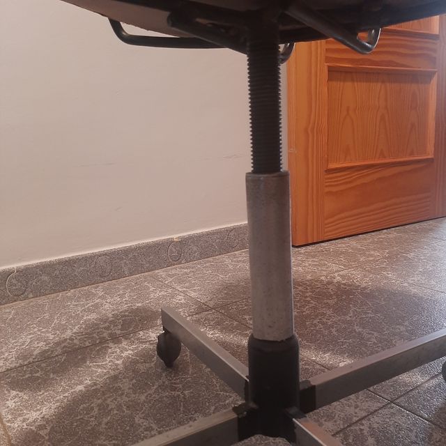 Sillón oficina vintage negro