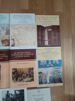 Libros sobre historia de Castilla y León 