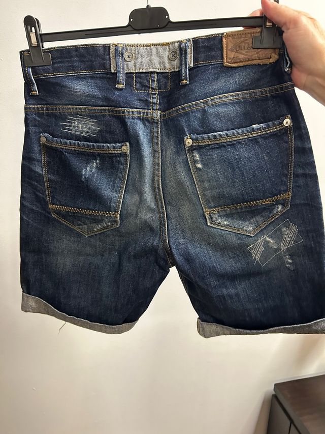 Shorts Pull&Bear rotos azul marino