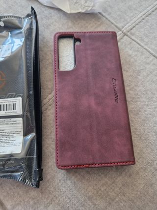 Funda CaseMe S22 Plus - Marrón