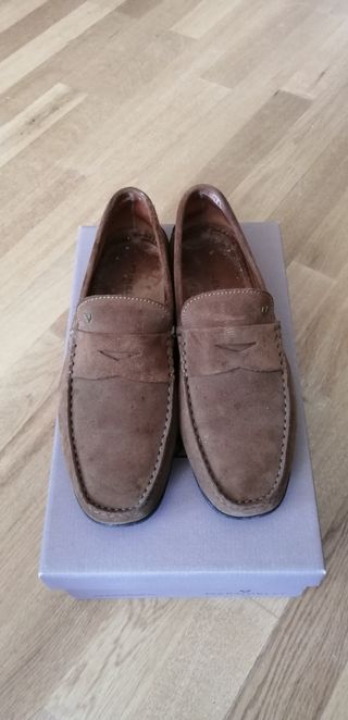 Mocasines de ante Martinelli Marrón Talla 43