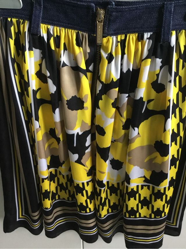 Gonna Michael Kors tg.4 blu e gialla