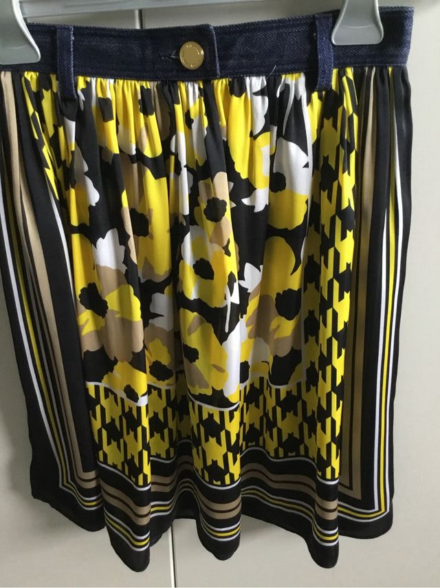 Gonna Michael Kors tg.4 blu e gialla