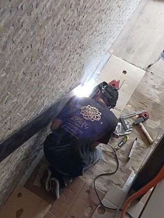 Soldador Herrero Escaleras