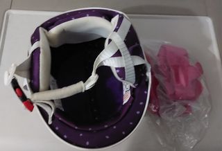 Casco Wed'ze esquí niña blanco