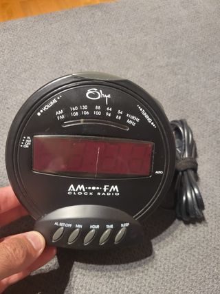 Reloj despertador ECRON Radio AM/FM