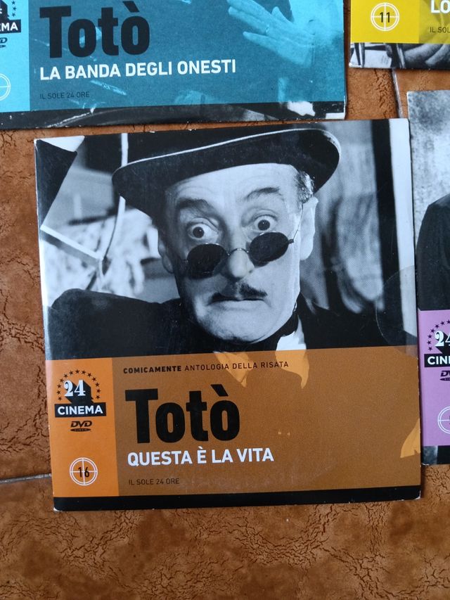 10 DVD Totò: Film Comici Italiani