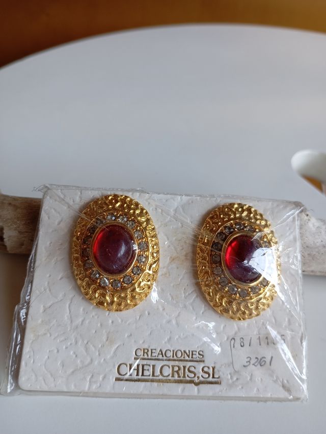 Orecchini dorati CHELCRIS,SL vintage