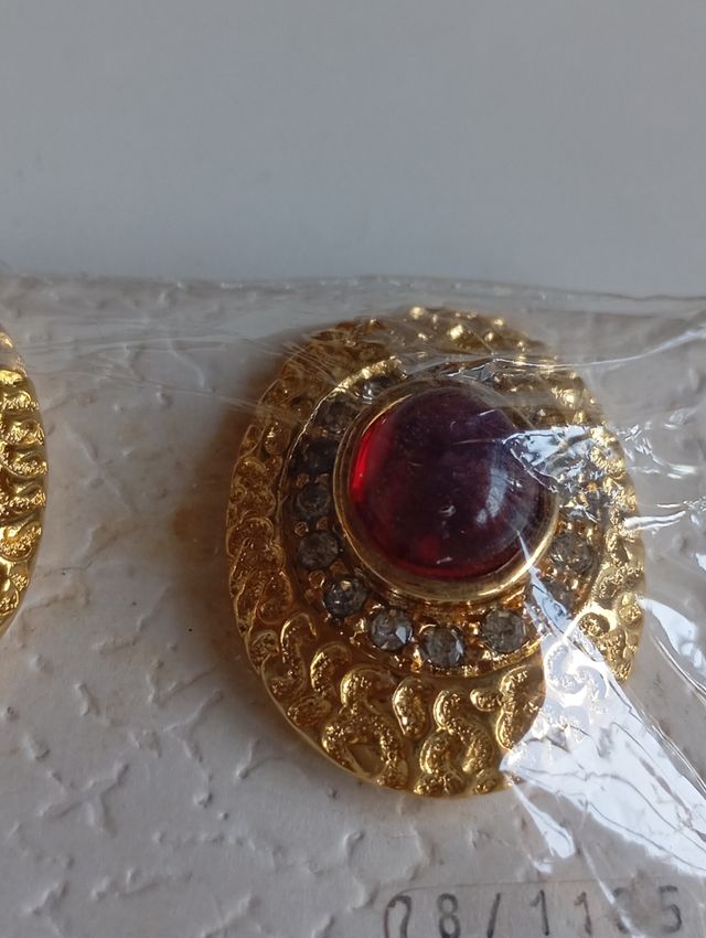 Orecchini dorati CHELCRIS,SL vintage