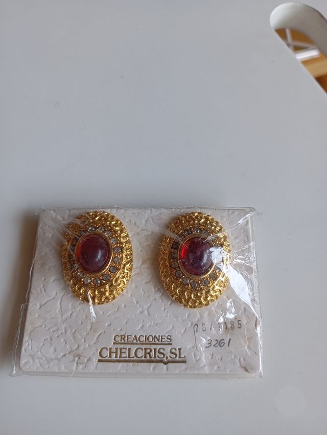 Orecchini dorati CHELCRIS,SL vintage