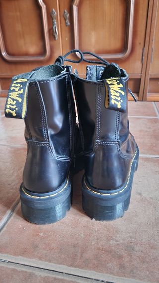 Dr. Martens Botas Plataforma Negras