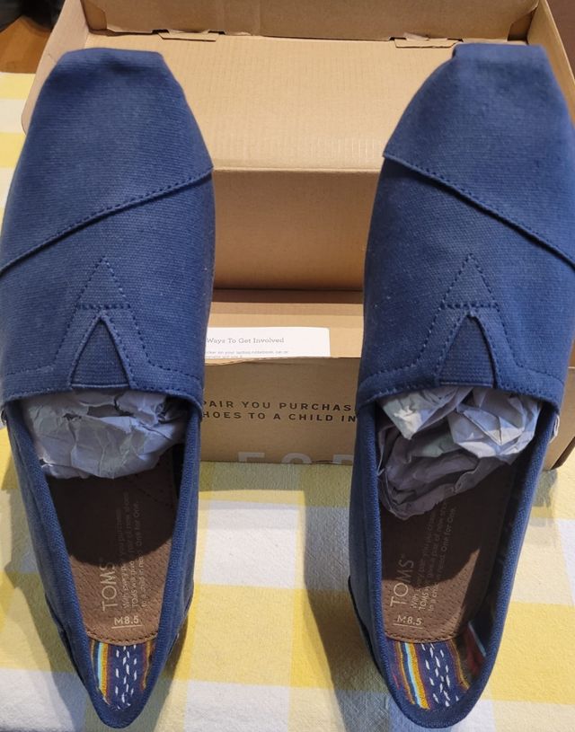 Zapatillas TOMS azul marino