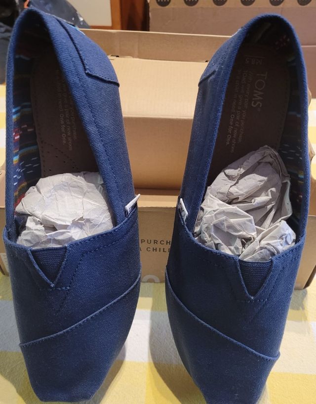 Zapatillas TOMS azul marino