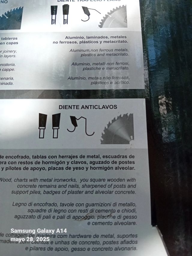 Disco Widia Stayer Ø300mm Aluminio