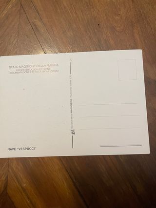 5 cartoline navi vintage