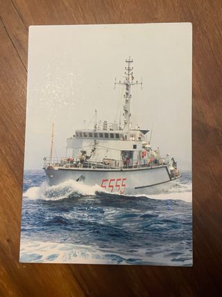 5 cartoline navi vintage