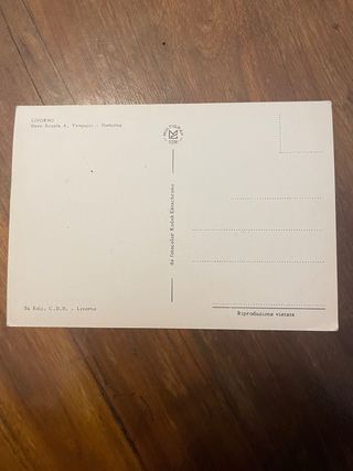 5 cartoline navi vintage