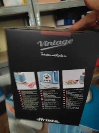Ariete Vintage: Tostapane Azzurro