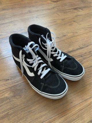Zapatillas Vans altas negras