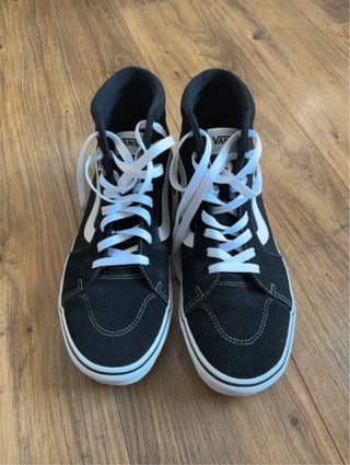 Zapatillas Vans altas negras