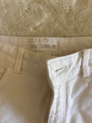 Shorts Zara blancos - Size 13 14 / cm 164