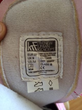 Patines artístico talla 27