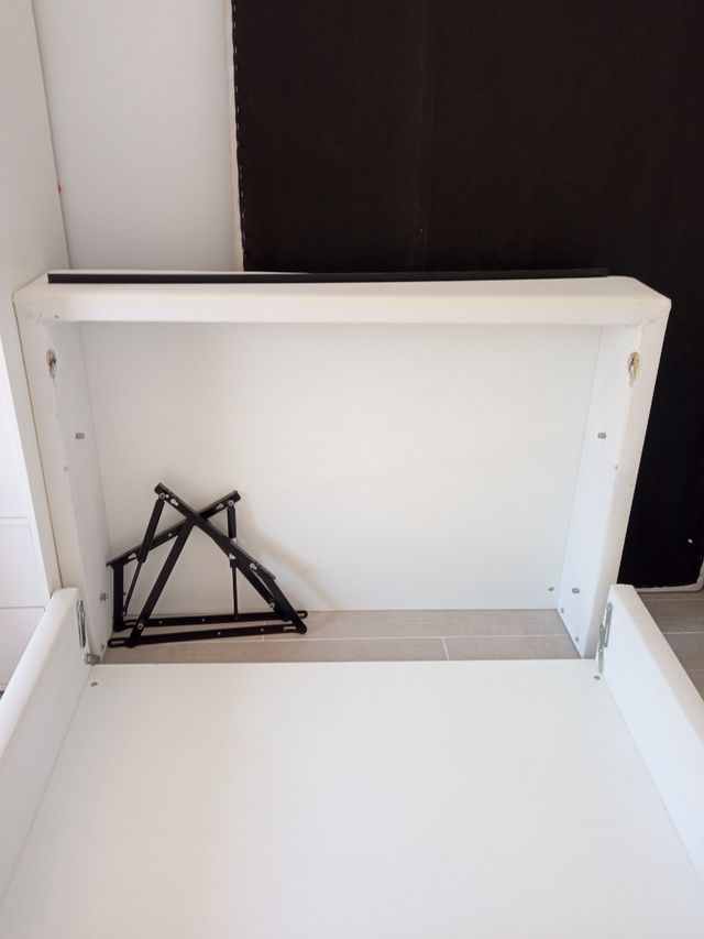 Canapé blanco polipiel