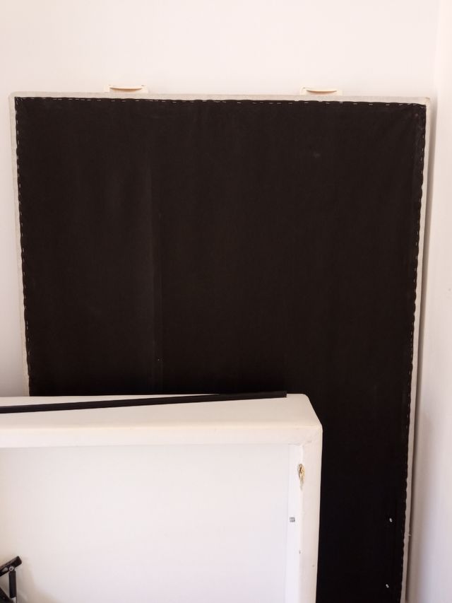 Canapé blanco polipiel