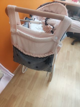 Carrito muñecas clásico